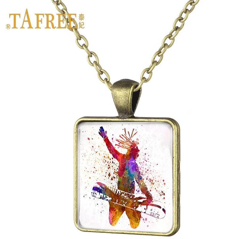 TAFREE Charm Freestyle skiing square necklace antique bronze plated Woman dress skirt necklace jewelry SG53
TAFREE Charm Freestyle skiing square necklace antique bronze plated Woman dress skirt necklace jewelry SG53