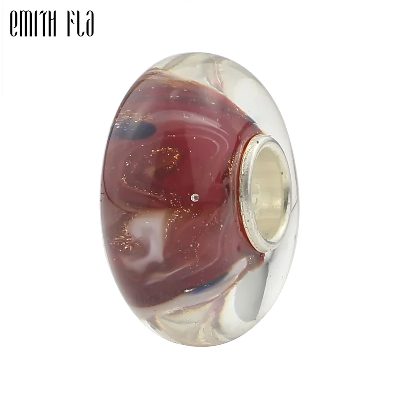 925 Sterling Silver Handmade Murano Glass Beads Charms Fit For European Original Bracelets & Necklace DIY Jewelry Makings
925 Sterling Silver Handmade Murano Glass Beads Charms Fit For European Original Bracelets & Necklace DIY Jewelry Makings
