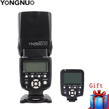 YongNuo YN-560III YN560 III Manual Radio Flash Speedlite + YN560TX YN560-TX LCD Wireless Controller For Canon 650D 60D 1100D
YongNuo YN-560III YN560 III Manual Radio Flash Speedlite + YN560TX YN560-TX LCD Wireless Controller For Canon 650D 60D 1100D