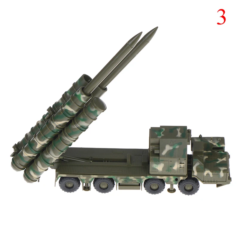 1:72 S-300 Missile Systems Radar Vehicle Assembled Military Car Model Toy_f.jh 