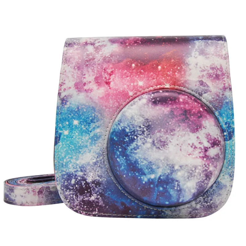PU Leather Fujifilm Instax Mini 9 Mini 8 Camera Case Starry Sky Instant Camera Shoulder Strap Bag With Pocket Protective Cover
PU Leather Fujifilm Instax Mini 9 Mini 8 Camera Case Starry Sky Instant Camera Shoulder Strap Bag With Pocket Protective Cover