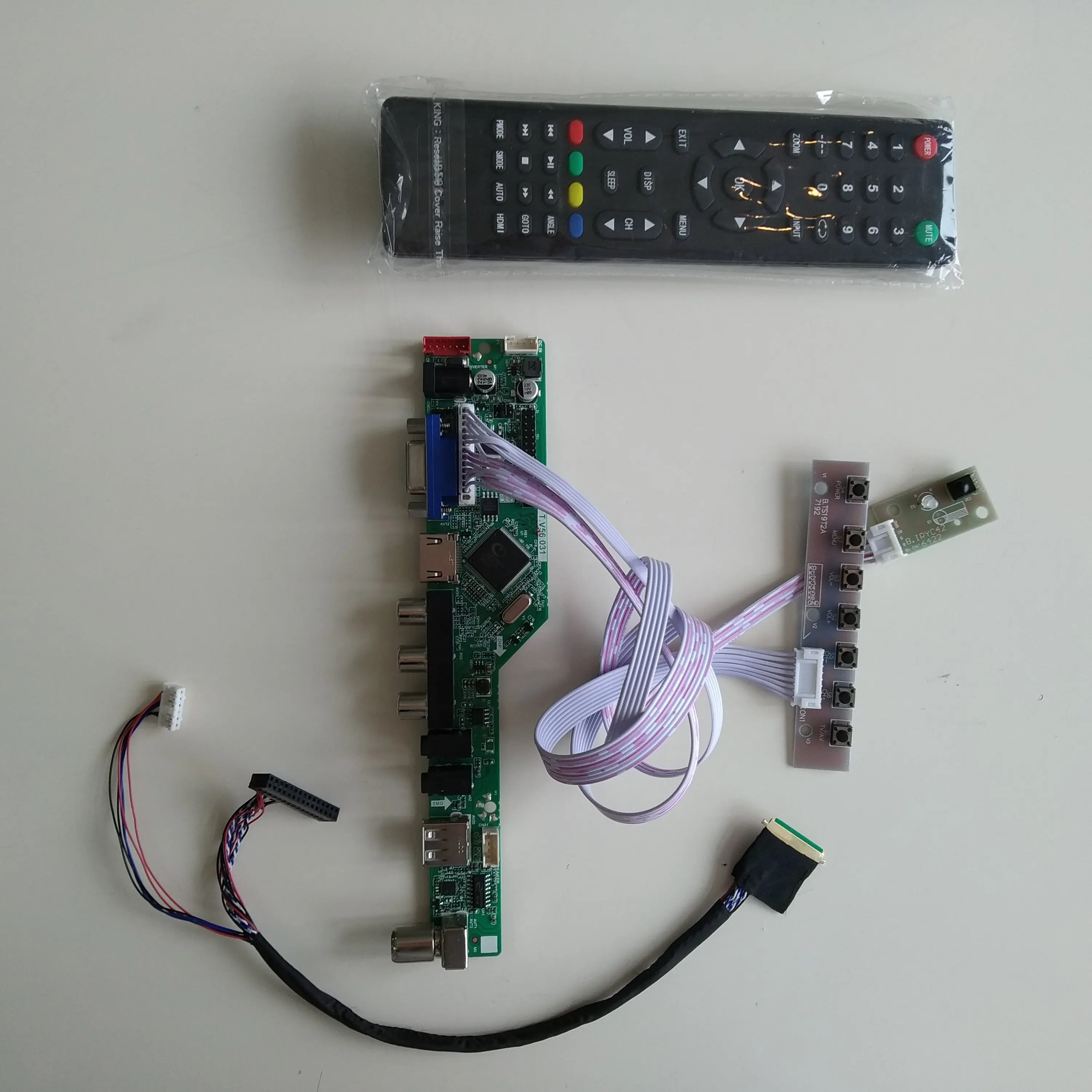 TV LED AV LCD VGA HDMI RF Controller board For LTN154BT08-R06 15.4" 1440Ч900 PANEL SCREEN Card monitor
TV LED AV LCD VGA HDMI RF Controller board For LTN154BT08-R06 15.4" 1440Ч900 PANEL SCREEN Card monitor