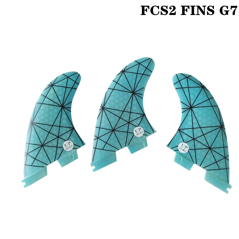 FCSII G7 Size Surfboard Blue color Honeycomb Fins Tri fin set FCS 2 Fin Hot Sell FCS II Fin Quilhas
FCSII G7 Size Surfboard Blue color Honeycomb Fins Tri fin set FCS 2 Fin Hot Sell FCS II Fin Quilhas