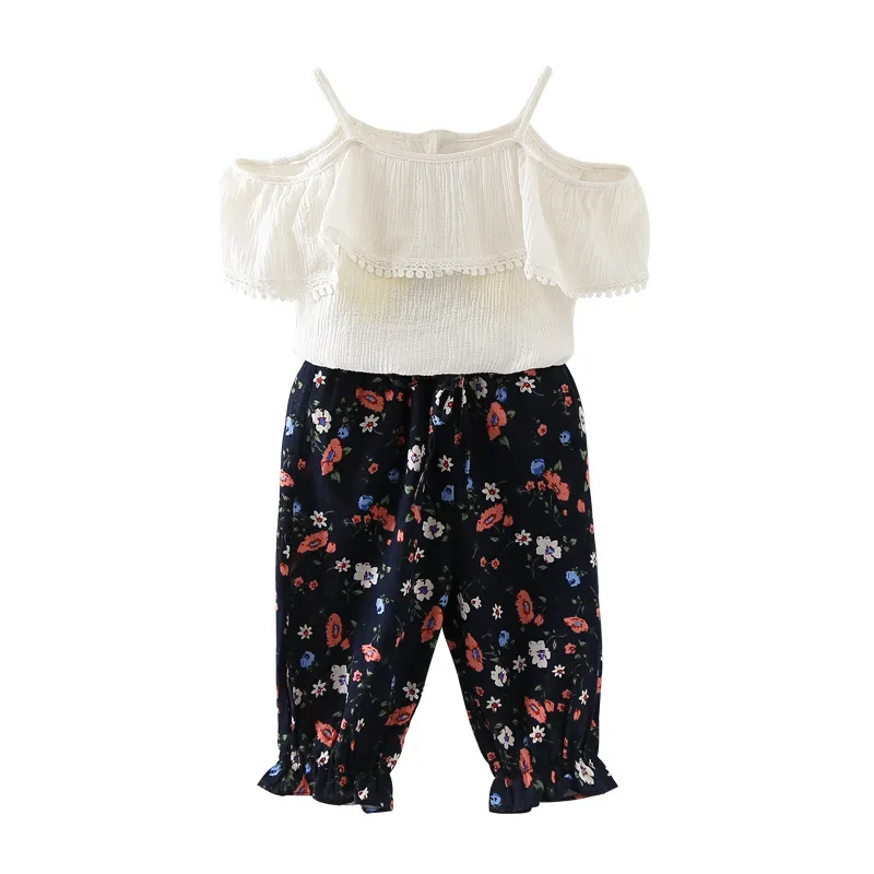 kid Toddler girl clothes Sets Summer Fashion girls sleeveless Splicing Design T-shirt+Casual pants 2Pcs Girls Clothes Ropa Mujer
kid Toddler girl clothes Sets Summer Fashion girls sleeveless Splicing Design T-shirt+Casual pants 2Pcs Girls Clothes Ropa Mujer