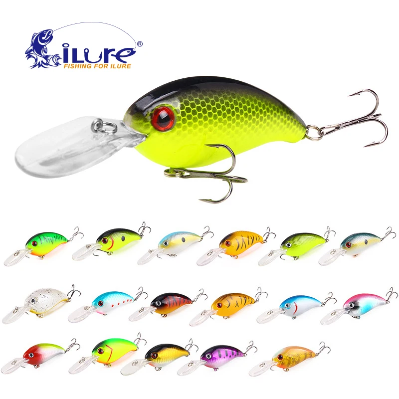 iLure Floating Deep Diving Crankbait Fishing Lures 13.6g/100mm Lifelike Wobbler With 6 # Hook Pesca isca Artificial Bait Crank
iLure Floating Deep Diving Crankbait Fishing Lures 13.6g/100mm Lifelike Wobbler With 6 # Hook Pesca isca Artificial Bait Crank