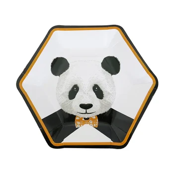 120pcs Disposable Paper Plates Panda Printed Tableware Party Supplies For Wholesale
120pcs Disposable Paper Plates Panda Printed Tableware Party Supplies For Wholesale