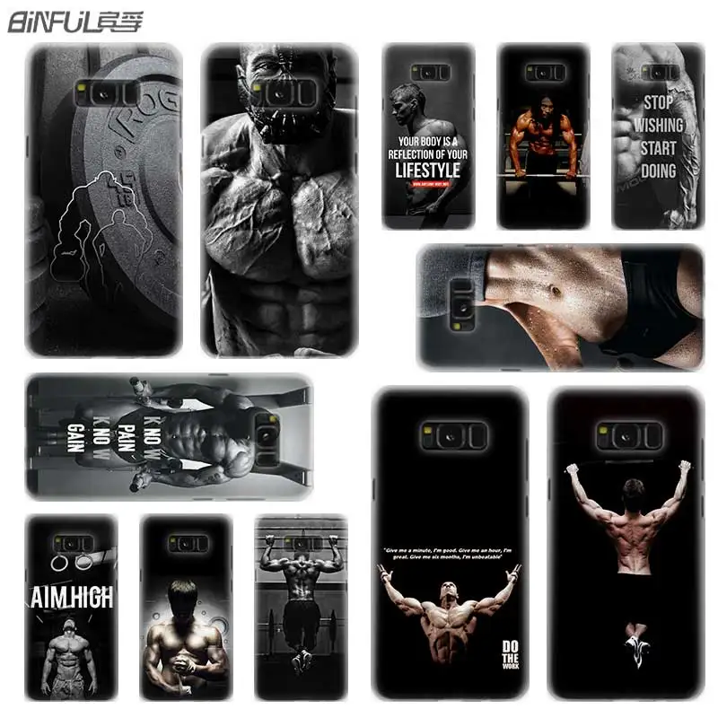 BINFUL case cover hard Transparent for Samsung S9 S8 S7 S6 S5 S4 S10 Edge Plus Mini for Galaxy Note 9 8 Loving Bodybuilding Gym
BINFUL case cover hard Transparent for Samsung S9 S8 S7 S6 S5 S4 S10 Edge Plus Mini for Galaxy Note 9 8 Loving Bodybuilding Gym
