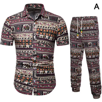 Men Tops with Pants Suit Linen Short Sleeves Breathable Casual Clothing Set for Summer XRQ88
Men Tops with Pants Suit Linen Short Sleeves Breathable Casual Clothing Set for Summer XRQ88