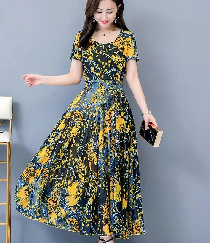2019 Autumn New Arrival Hot Sale Elegant Turn-down Collar Flower Printed Long Sleeve Woman Long Dress
2019 Autumn New Arrival Hot Sale Elegant Turn-down Collar Flower Printed Long Sleeve Woman Long Dress
