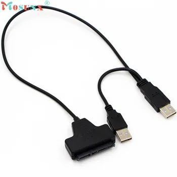 MOSUNX USB 2.0 SATA 7+22Pin to USB 2.0 Adapter Cable For 2.5 HDD Laptop Hard Disk Drive Futural Digital HOT Selling F35
MOSUNX USB 2.0 SATA 7+22Pin to USB 2.0 Adapter Cable For 2.5 HDD Laptop Hard Disk Drive Futural Digital HOT Selling F35