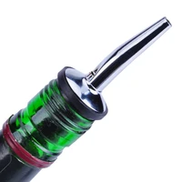 Stainless Steel Wine Pourers Liquor Spirit Pourer Flow Wine Bottle Pour Spout Stopper Barware Hot Sale image
