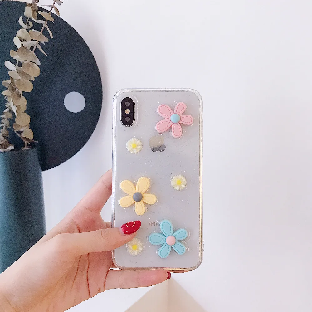 Glitter Floral daisy girl Case For iphone 6 6s 7 8 Plus 4.7-5.5 inch Transparent Silicone Protector Back Cover For iphone X 10
Glitter Floral daisy girl Case For iphone 6 6s 7 8 Plus 4.7-5.5 inch Transparent Silicone Protector Back Cover For iphone X 10