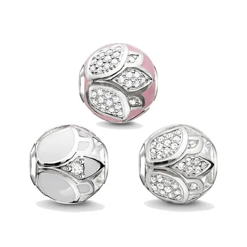 Silver & Rhinestone White Pink Lotus Blossoms Karma Beads Fit Pandora Bracelet Lotos DIY Bead Accessories Jewelry For Women
Silver & Rhinestone White Pink Lotus Blossoms Karma Beads Fit Pandora Bracelet Lotos DIY Bead Accessories Jewelry For Women