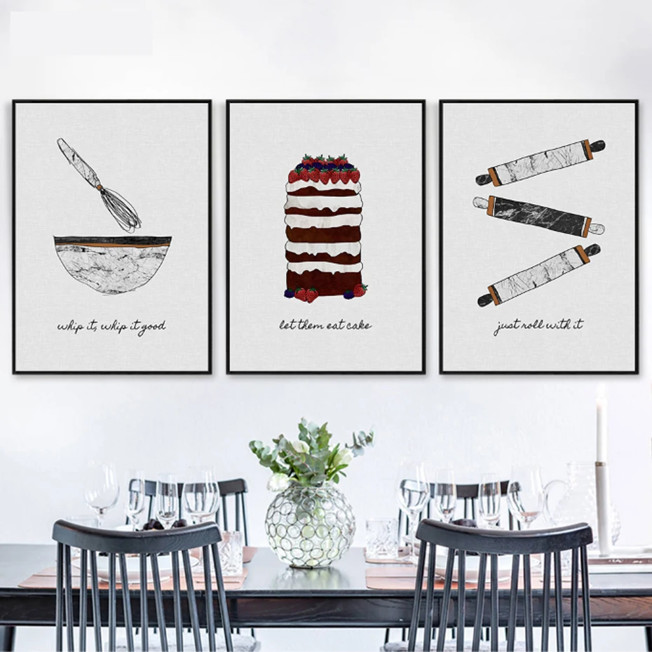 Modern Fashion Cake Canvas Paintings Abstract Poster Print Scandinavian Nordic Wall Art Pictures for Kitchen Bakery Home Decor
Modern Fashion Cake Canvas Paintings Abstract Poster Print Scandinavian Nordic Wall Art Pictures for Kitchen Bakery Home Decor