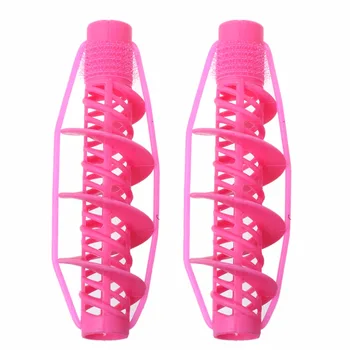 2Pcs Pink Hair Curlers Rollers Magic Spiral Curling DIY Hairstyle Tools Salon Beauty Fashion
2Pcs Pink Hair Curlers Rollers Magic Spiral Curling DIY Hairstyle Tools Salon Beauty Fashion