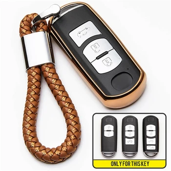 TPU Car Key Cover with Key Ring For Mazda 2 3 MX5 Atenza Axela CX-3 CX-4 CX-5 CX-7 CX-9 323 626 Familia CX-8 GT Miata RX8 Demio
TPU Car Key Cover with Key Ring For Mazda 2 3 MX5 Atenza Axela CX-3 CX-4 CX-5 CX-7 CX-9 323 626 Familia CX-8 GT Miata RX8 Demio