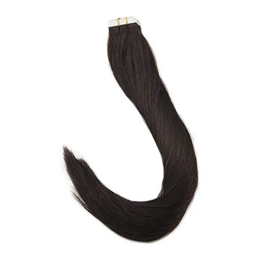 Full Shine Tape In Human Hair Extensions Pure Color #2 Darkest Brown 100% Remy Hair Extensions Tape On Hair
Full Shine Tape In Human Hair Extensions Pure Color #2 Darkest Brown 100% Remy Hair Extensions Tape On Hair