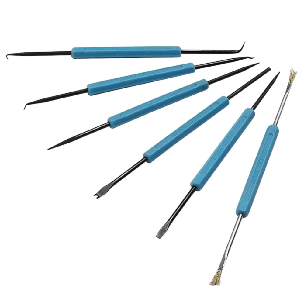 New 6pcs/lot Steel Solder Assist Aids Tool Set Repair Tool Set Electronic Components Welding Grinding Cleaning Brush Tools
New 6pcs/lot Steel Solder Assist Aids Tool Set Repair Tool Set Electronic Components Welding Grinding Cleaning Brush Tools