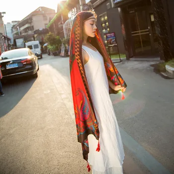 Fashion Women Scarves folk-custom Printing Soft Long Wrap Scarf New Ladies Chiffon Shawl Scarves Sciarpa scialle dropship
Fashion Women Scarves folk-custom Printing Soft Long Wrap Scarf New Ladies Chiffon Shawl Scarves Sciarpa scialle dropship