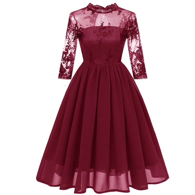 Lace Dress Sexy Women Floral Embroidery Dress Sheer Mesh Summer Boho Mini -line Dress See-through Dress 2019 Vestidos De Festa
Lace Dress Sexy Women Floral Embroidery Dress Sheer Mesh Summer Boho Mini -line Dress See-through Dress 2019 Vestidos De Festa