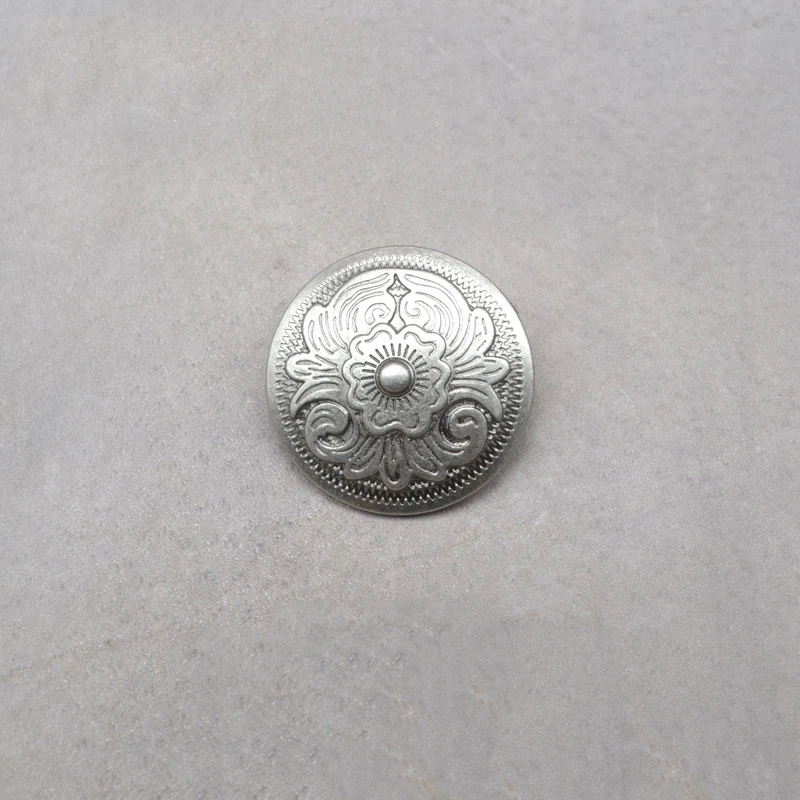 decorative Leather retro bang nail buckle coin buckle belt buckle leather carving snap flower pattern for clothes garment
decorative Leather retro bang nail buckle coin buckle belt buckle leather carving snap flower pattern for clothes garment