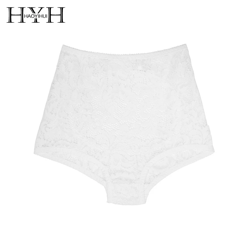 HYH Haoyihui 2019 Sexy solid white Lace Basic section perspective underwear High waist Rear hollow Sexy summer women panties
HYH Haoyihui 2019 Sexy solid white Lace Basic section perspective underwear High waist Rear hollow Sexy summer women panties
