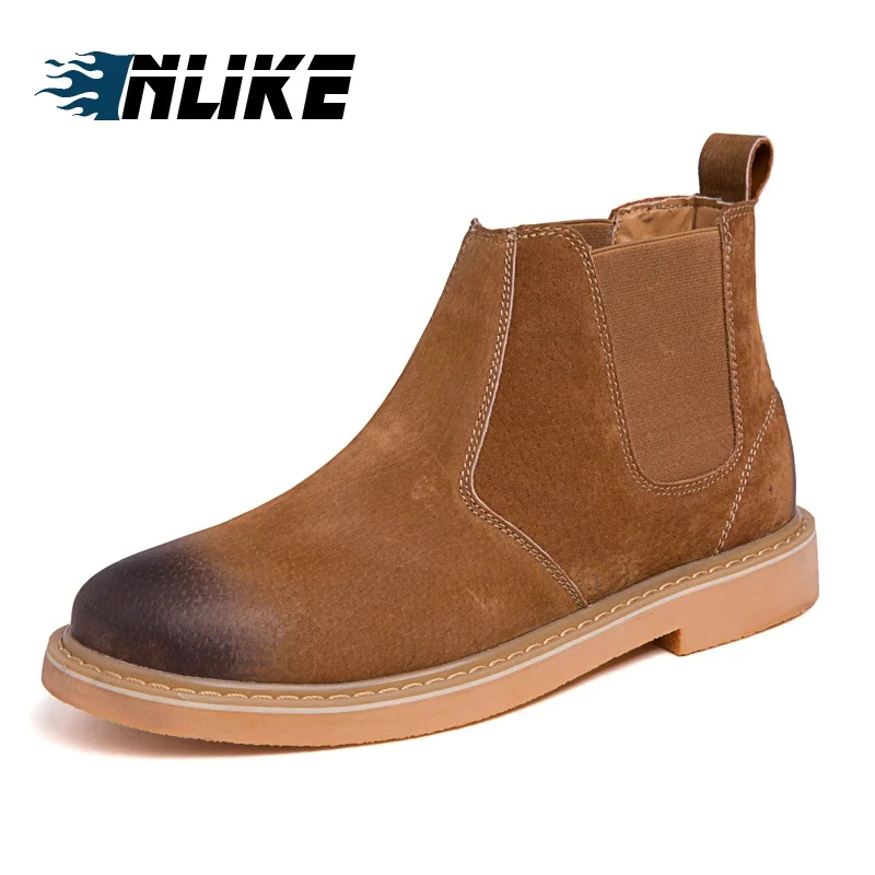 INLIKE New Arrival Luxury Brand Genuine Leather Man Comfortable Boot Male Leather Business Boots Chelsea Ankle Boots 
INLIKE New Arrival Luxury Brand Genuine Leather Man Comfortable Boot Male Leather Business Boots Chelsea Ankle Boots