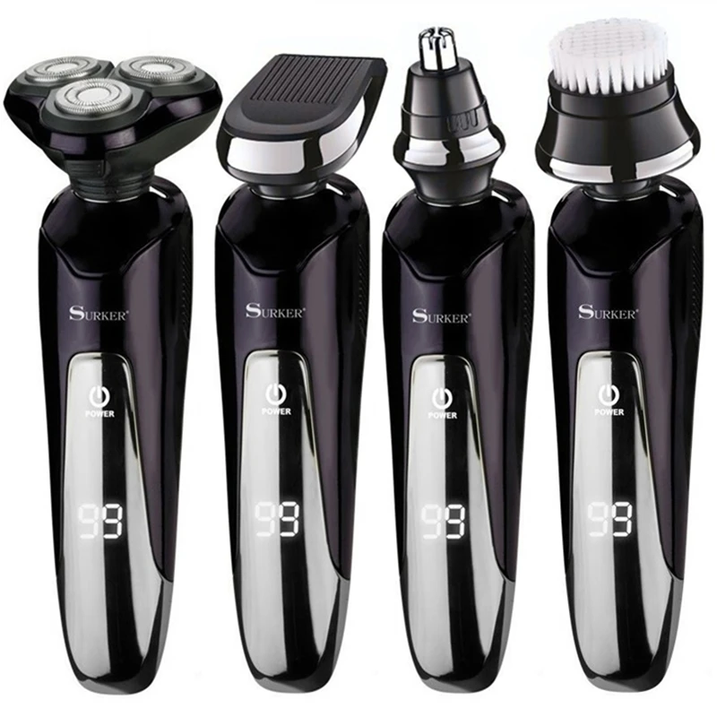 washable 4in1 electric shaver male face electric razor for men rechargeable rotary beard shaving machine cleaning shaver kit
washable 4in1 electric shaver male face electric razor for men rechargeable rotary beard shaving machine cleaning shaver kit