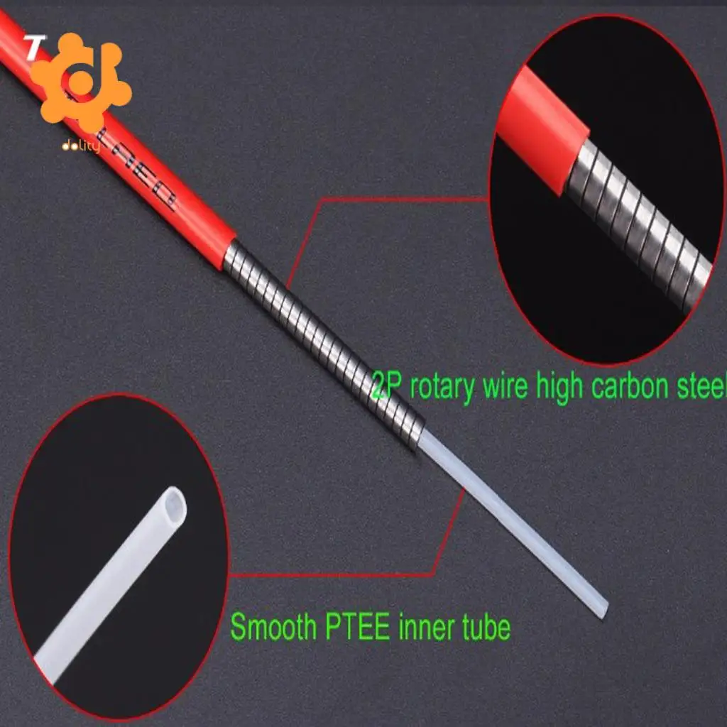 9.7 ft/Roll Mountain Road Bicycle Bike Brake Cable Housing Replacement Wire Tubing Cover Protector Guard 5mm Diameter