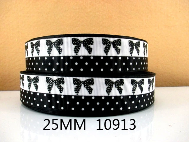 10yds 1'' black cartoon bow pattern Grosgrain ribbon diy packing headwear garment accessoires DIY handmade materials 10Yc1603
10yds 1'' black cartoon bow pattern Grosgrain ribbon diy packing headwear garment accessoires DIY handmade materials 10Yc1603