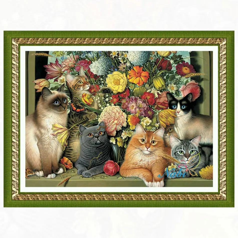 Square diamond mosaic painting diamond embroidery cross stitch Cat - 3d diy full rhinestones icons set 3863R
Square diamond mosaic painting diamond embroidery cross stitch Cat - 3d diy full rhinestones icons set 3863R
