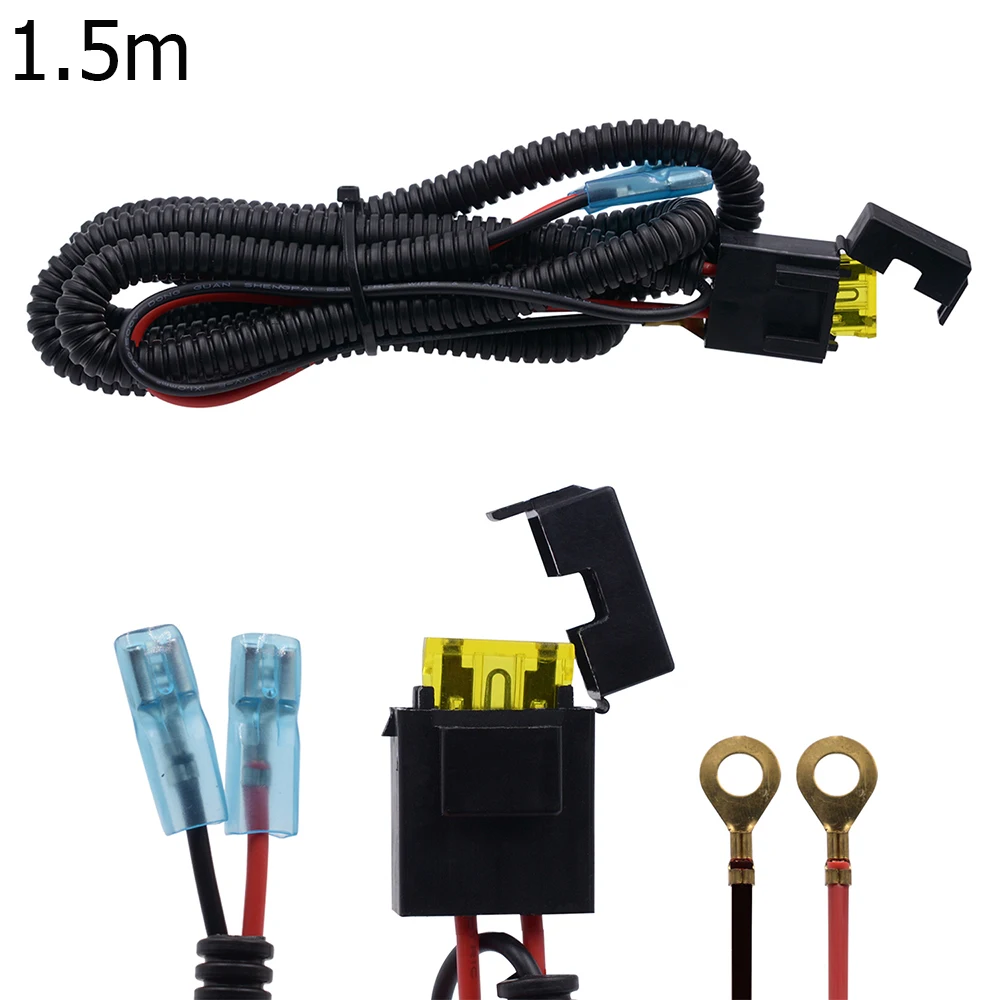 1.5m Motorcycle Car Cigarette Lighter Charger Bellows Extension Cable with Ring Terminal 20A Fuse Cord
1.5m Motorcycle Car Cigarette Lighter Charger Bellows Extension Cable with Ring Terminal 20A Fuse Cord