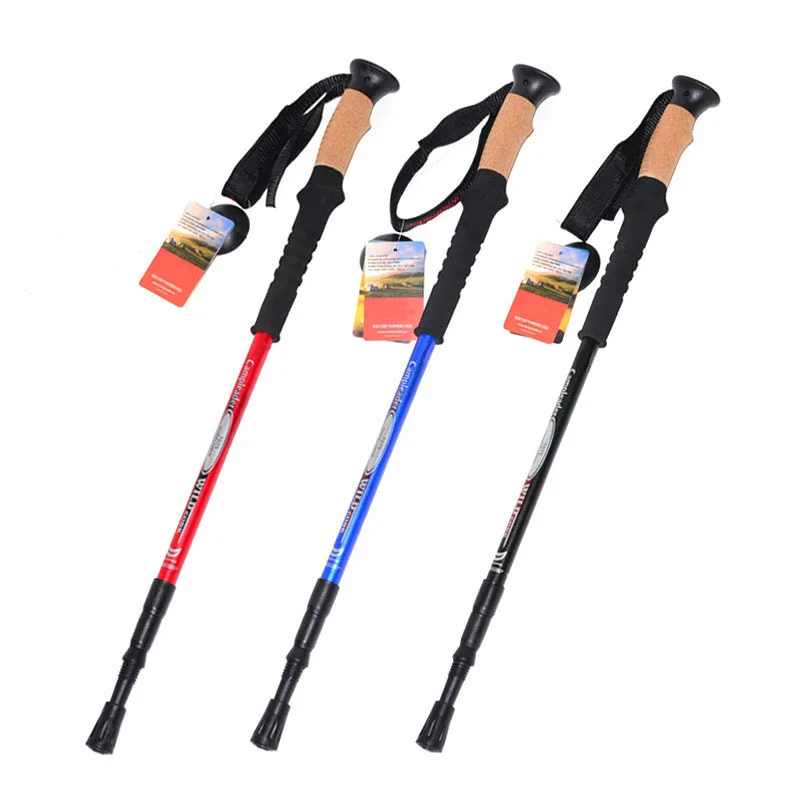 1Pcs Anti Shock Nordic Walking Sticks Telescopic Trekking Hiking Poles Ultralight Walking Canes with Rubber Tips Protectors
1Pcs Anti Shock Nordic Walking Sticks Telescopic Trekking Hiking Poles Ultralight Walking Canes with Rubber Tips Protectors