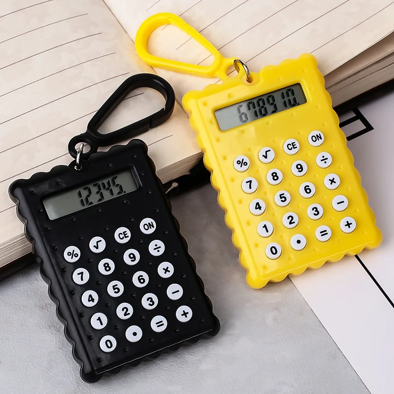 Handheld Mini Hanging Electronic Calculator 8 Digit Biscuit Shape Pocket Calculators School Office Supplies Calculadora
Handheld Mini Hanging Electronic Calculator 8 Digit Biscuit Shape Pocket Calculators School Office Supplies Calculadora