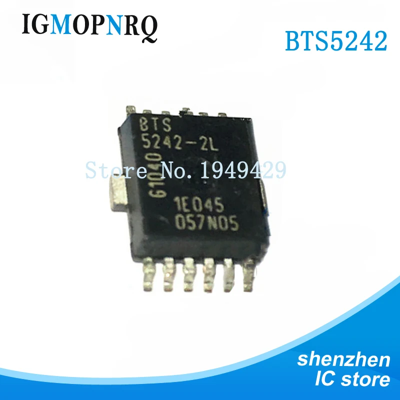 5PCS BTS5242-2L HSOP12 BTS5242 5242-2L switch IC - distribution HIGH SIDE PROFET 25mOhms
5PCS BTS5242-2L HSOP12 BTS5242 5242-2L switch IC - distribution HIGH SIDE PROFET 25mOhms