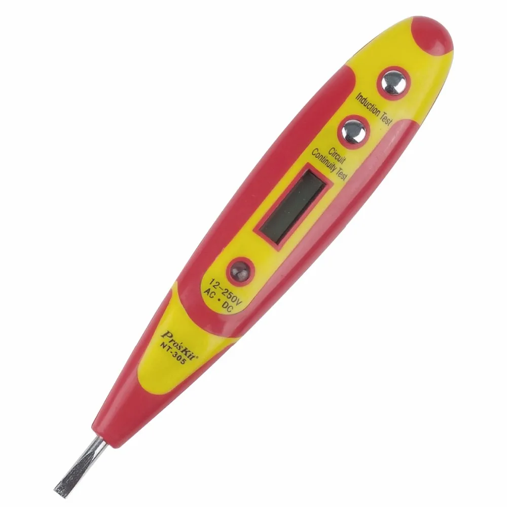 NT-305 Contact type Digital display Induction test pencil Electroscope pen Test pen voltage detector
NT-305 Contact type Digital display Induction test pencil Electroscope pen Test pen voltage detector