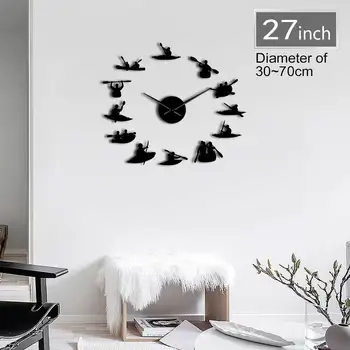 Boating DIY Oversized Clock Watch Modern Sport Rowing User-defined Big Time Clock Sailor Seaman Shipmaster Frameless Room Decor
Boating DIY Oversized Clock Watch Modern Sport Rowing User-defined Big Time Clock Sailor Seaman Shipmaster Frameless Room Decor