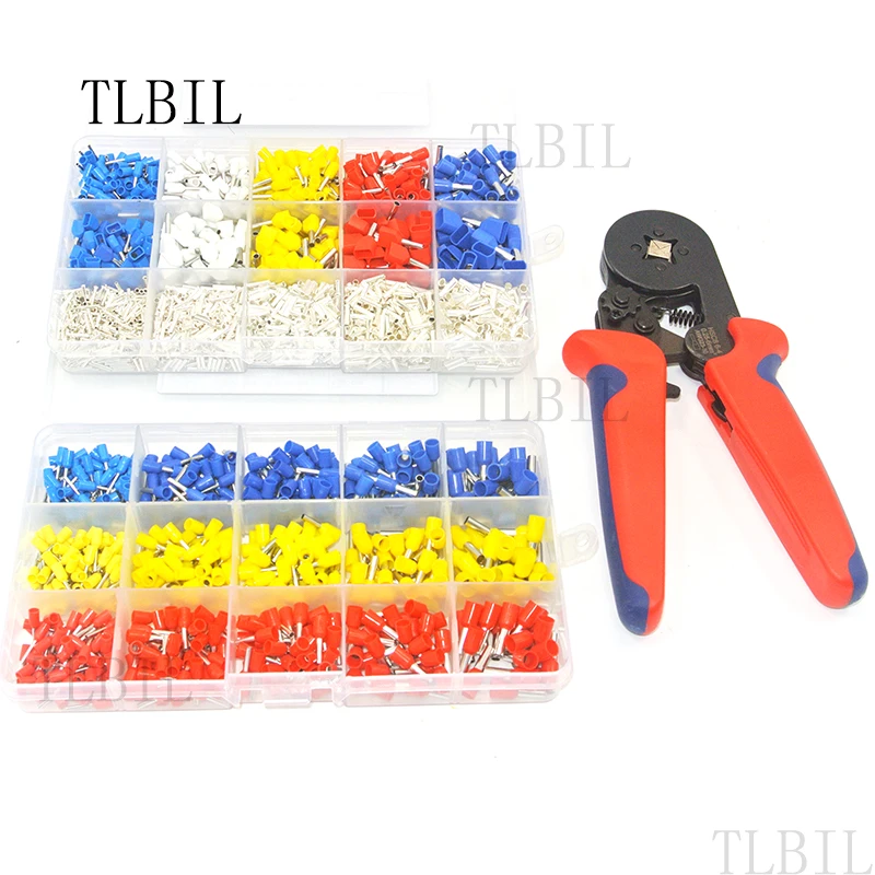 Self-Adjustable Crimp Plier + Crimp Terminals Sets AWG23-10 0.25-6mm2 Wire Cable Tube Terminals Crimping Pliers Multi Hand Tools
Self-Adjustable Crimp Plier + Crimp Terminals Sets AWG23-10 0.25-6mm2 Wire Cable Tube Terminals Crimping Pliers Multi Hand Tools