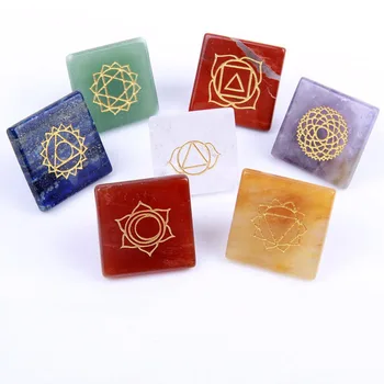 yaye Natural 7 Chakra Stones Carved Pyramid Figurine Statue Crystal Reiki Healing Chakra Symbols Set
yaye Natural 7 Chakra Stones Carved Pyramid Figurine Statue Crystal Reiki Healing Chakra Symbols Set