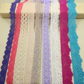 10 yards/lot mix width Elastic Stretch Lace trim sewing/garment/clothes accesories
10 yards/lot mix width Elastic Stretch Lace trim sewing/garment/clothes accesories