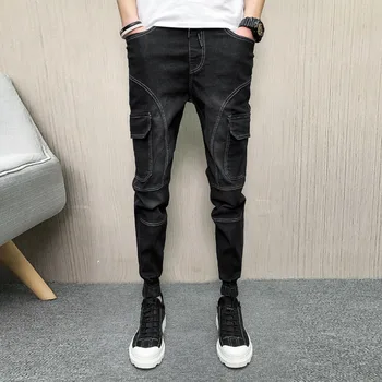 Fashion 2019 Men Jeans All Match Side Pocket Denim Joggers Streetwear Casual Jeans Pants Men Slim Fit Trousers Men
Fashion 2019 Men Jeans All Match Side Pocket Denim Joggers Streetwear Casual Jeans Pants Men Slim Fit Trousers Men