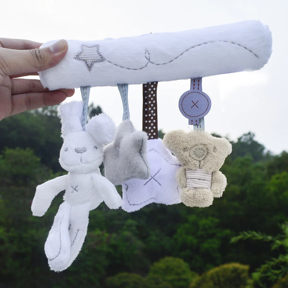 Baby Toys Hobbies Rattles Mobiles For Stroller plush Toddler Mobile Dolls Stuffed Rabbit Popular Soft Educational Music Bed Bell
Baby Toys Hobbies Rattles Mobiles For Stroller plush Toddler Mobile Dolls Stuffed Rabbit Popular Soft Educational Music Bed Bell