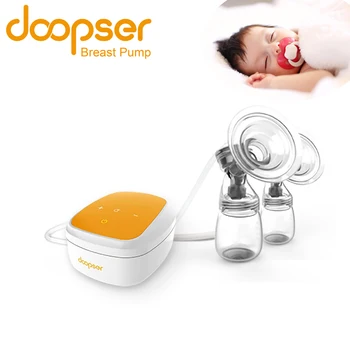 Doopser Double Electric Breast Pump With Milk Bottle LED USB 5 Level Infant USB Baby Breast Pumps With Massage Breastfeeding 
Doopser Double Electric Breast Pump With Milk Bottle LED USB 5 Level Infant USB Baby Breast Pumps With Massage Breastfeeding