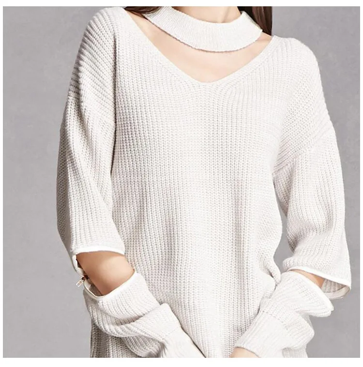 Autumn Winter Women Sweaters Pullovers Casual Loose Knitted Sweater Women Tricot Pullover Jumpers Chunky Choker Sweater
Autumn Winter Women Sweaters Pullovers Casual Loose Knitted Sweater Women Tricot Pullover Jumpers Chunky Choker Sweater