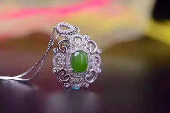natural green jasper pendant S925 silver Natural gemstone Pendant Necklace trendy hollow sunflower women girl party jewelry
natural green jasper pendant S925 silver Natural gemstone Pendant Necklace trendy hollow sunflower women girl party jewelry