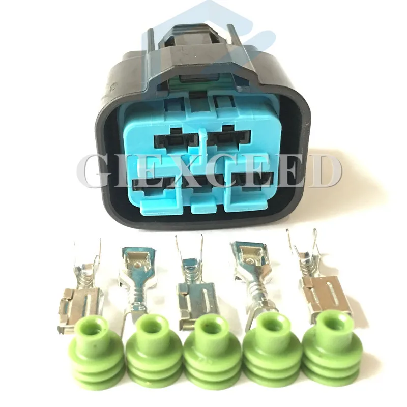 2 Sets 5 Pin 6189-0904 Female Electrical Connector Automotive Wire Socket With Pins And Seals
2 Sets 5 Pin 6189-0904 Female Electrical Connector Automotive Wire Socket With Pins And Seals