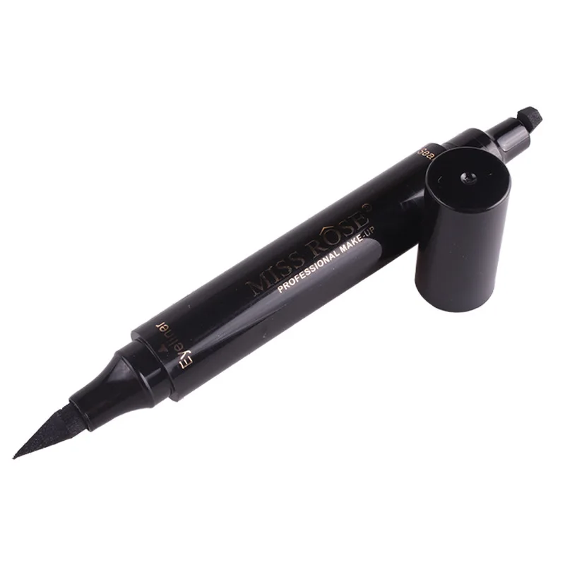 Brand Makeup Liquid Eyeliner Pencil Quick Dry Waterproof Eye Liner Black Color With Stamp Beauty Eye Pencil2