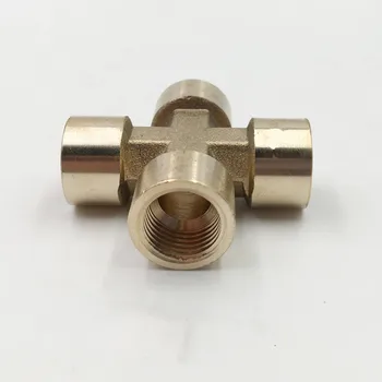Free shipping 1/4"BSP Female Brass Splitter Cross Pipe Fitting 4 Way Adapter Connector Coupling
Free shipping 1/4"BSP Female Brass Splitter Cross Pipe Fitting 4 Way Adapter Connector Coupling