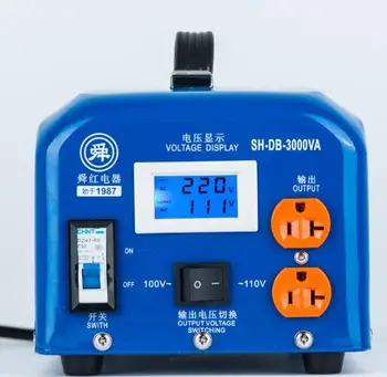 Fast Shipping SH-DB-3000VA 220v to 110v 3000W temperature control Step Down Voltage Converter Transformer Converts copper coil
Fast Shipping SH-DB-3000VA 220v to 110v 3000W temperature control Step Down Voltage Converter Transformer Converts copper coil