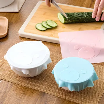 Reusable Silicone Wrap Stretch Lid Grip Food Fresh Keeping Film Sealer Cover Microwave Oven Heating Cover 18cmx18cm
Reusable Silicone Wrap Stretch Lid Grip Food Fresh Keeping Film Sealer Cover Microwave Oven Heating Cover 18cmx18cm
